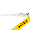 Aanbieding: 6x Ledvance Damp Proof LED TL armatuur 150 cm | incl. LED strip | 4000K | 3500 lumen | IP65 | 26W LOS00652 - 1