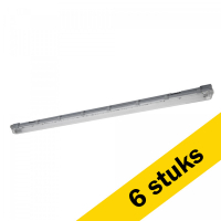 Aanbieding: 6x Ledvance Submarine LED TL armatuur met sensor 150 cm | incl. TL buis | 4000K | 1900 lumen | IP65 | 19W LOS00550