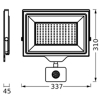Ledvance Floodlight Essential met sensor | 150W | 4000K | IP65 | 15.000 lumen  LOS00623 - 2