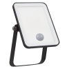 Ledvance Floodlight Essential met sensor 10W | 3000K | 750 lumen | IP65 | Zwart