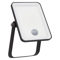 Ledvance Floodlight Essential met sensor 10W | 4000K | 900 lumen | IP65 | Zwart  LOS00595