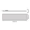Ledvance LED paneel 30x120 cm | 4000K (840) | 3630 lumen | UGR19 | 33W LOS00635 - 2