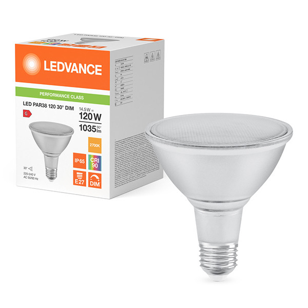Osram LED lamp E27 | PAR38 | Helder | 2700K | Dimbaar | 14.5W (120W) LOS02497 - 1