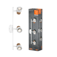 Ledvance Plafondspot | Cork | 2700K | Wit | 3x 3.4W  LOS01054