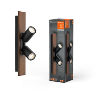 Ledvance Plafondspot | Mercury | 2700K | Zwart | 2x 3.4W  LOS01057
