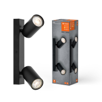 Ledvance Plafondspot | Octagon | 2700K | Zwart | 2x 3.4W  LOS01029