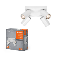 Ledvance Plafondspot | Octagon | Vierkant | 2700K | Wit | 4x 3.4W  LOS01036