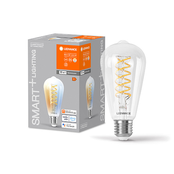 Ledvance SMART+ WiFi | E27 | Edison ST64 | 2700-6500K | Helder | 806 lumen | 8W  LOS00421 - 1