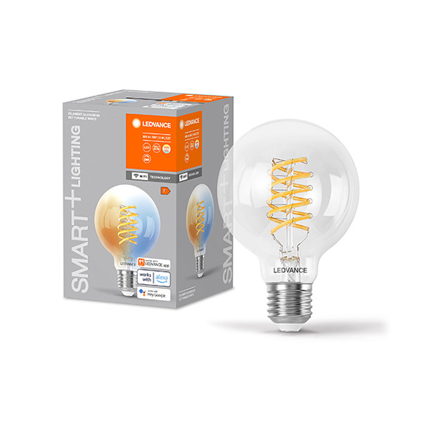 Ledvance SMART+ WiFi | E27 | Globe G80 | 2700-6500K | Helder | 806 lumen | 8W  LOS00415 - 1