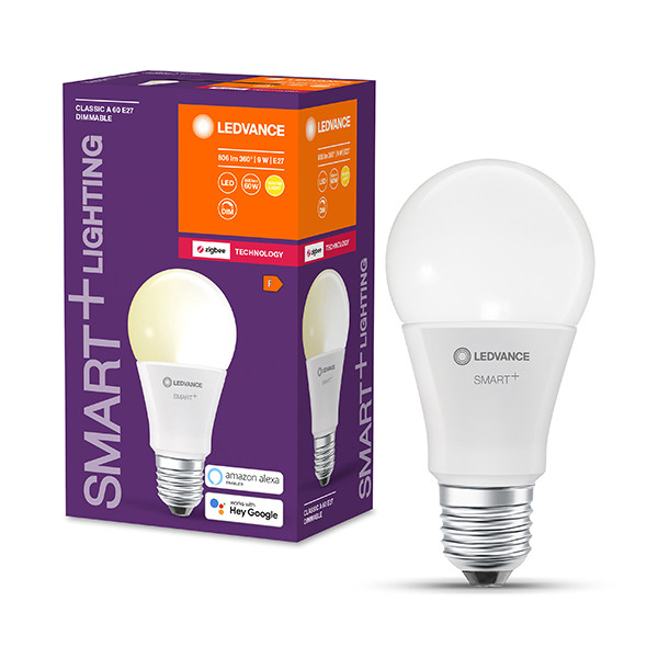 Ledvance SMART+ ZB | E27 | Peer A60 | 2700K | Mat | 806 lumen | 9W  LOS00375 - 1