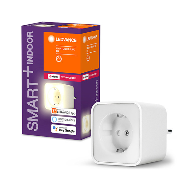 Ledvance SMART+ ZB | Smart Plug met nachtlicht | Max. 3680W | Wit  LOS00391 - 1