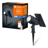 Ledvance Slimme solar Prikspot met sensor | Rond | RGB + 3000-6500K | IP44 | 0.6W  LOS00738