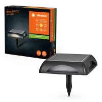Ledvance Solar Prikspot | Vierkant | 3000K | Dimbaar | IP65 | 1.2W  LOS00725