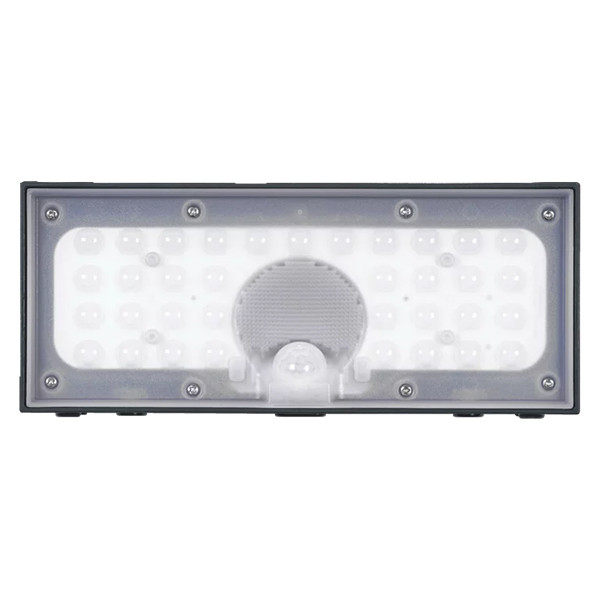 Ledvance Solar Wandlamp met beweging & schemersensor | Rechthoek | 3000K | IP65 | Donkergrijs | 6W LOS00729 - 2