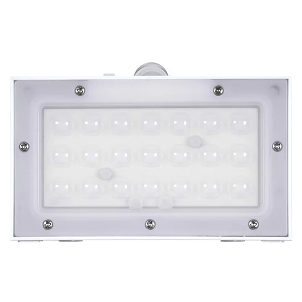 Ledvance Solar Wandlamp met beweging & schemersensor | Rechthoek | 3000K | IP65 | Wit | 3W LOS00732 - 2