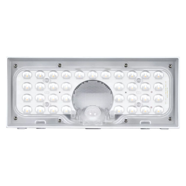 Ledvance Solar Wandlamp met beweging & schemersensor | Rechthoek | 3000K | IP65 | Wit | 6W LOS00730 - 2