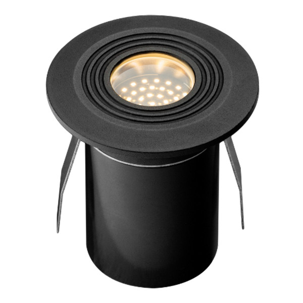 Lightpro Decklight 12V | Onyx 30 RA | 2700K | 3 lumen | IP67 | Antraciet | 0.5W  LLP00036 - 3