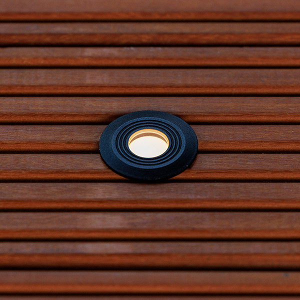 Lightpro Decklight 12V | Onyx 30 RA | 2700K | 3 lumen | IP67 | Antraciet | 0.5W  LLP00036 - 4