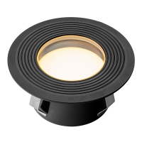 Lightpro Decklight 12V | Onyx 90 RA | 2700K | 50 lumen | IP67 | Antraciet | 2W  LLP00040
