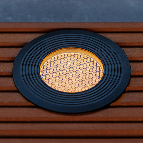 Lightpro Decklight 12V | Onyx 90 RA | 2700K | 50 lumen | IP67 | Antraciet | 2W  LLP00040 - 5
