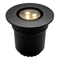 Lightpro Grondspot 12V | Nomia | 3000K | 400 lumen | IP67 | Zwart | 3W  LLP00044