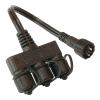 Lightpro Kabelverdeler 12V met 3 uitgangen