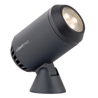 Lightpro Spot 12V | Castor 3 | 3000K | 360 lumen | IP67 | Antraciet | 2.5W  LLP00014