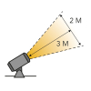 Lightpro Spot 12V | Castor 3 | 3000K | 360 lumen | IP67 | Antraciet | 2.5W  LLP00014 - 5