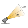 Lightpro Spot 12V | Castor 4 | 3000K | 450 lumen | IP67 | Antraciet | 3.5W  LLP00015 - 5