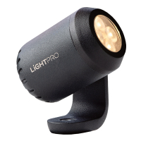 Lightpro Spot 12V | Juno 4 | 3000K | 450 lumen | IP67 | Antraciet | 4W  LLP00023