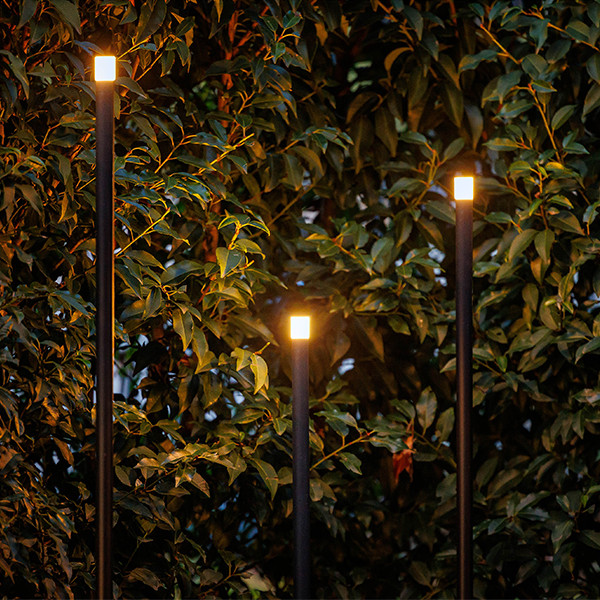 Lightpro Tuinlantaarn 12V | Erba set | 3000K | 100 lumen | IP44 | Antraciet | 1.1W  LLP00001 - 2