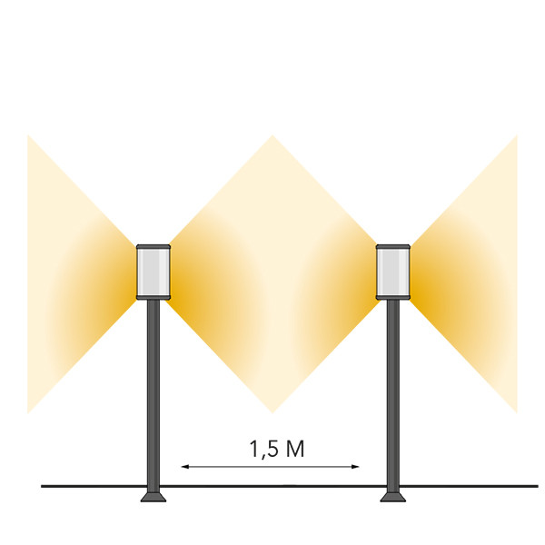 Lightpro Tuinlantaarn 12V | Eros Hi | Filament | 2200K | 300 lumen | IP44 | Zwart | 3.5W  LLP00009 - 4