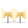 Lightpro Tuinlantaarn 12V | Eros Lo | Filament | 2200K | 300 lumen | IP44 | Zwart | 3.5W  LLP00008 - 3