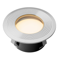 Lightpro Vlonderspot 12V | Onyx 90 RS | 2700K | 18 lumen | IP67 | Zilvergrijs | 2W LLP00039