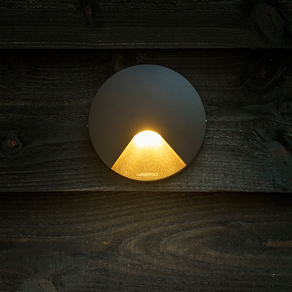 Lightpro Wandlamp 12V | Kuma | 3000K | 300 lumen | IP44 | Zwart | 6W  LLP00028 - 2