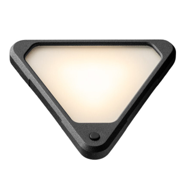 Lightpro Wandlamp 12V | Tiga Corner | 2700K | 225 lumen | IP44 | Zwart | 3.5W  LLP00031 - 2