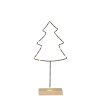Decoratie boom 33.5 cm | Warm wit | Batterij | House of Seasons