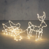 Kerst rendierslee | Warm wit | 280 lampjes | Luca Lighting