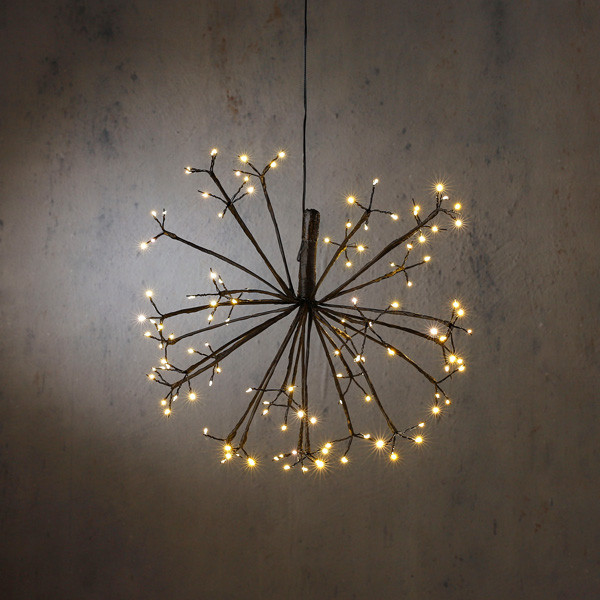 Luca Lighting Kersthanger paardenbloem | Warm wit | Ø 45 cm | 120 leds | IP44 | Luca Lighting  LBB00127 - 1