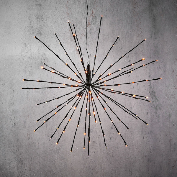 Luca Lighting Kersthanger vuurwerk | Warm wit | Ø 70 cm | 160 leds | IP44 | Luca Lighting  LBB00123 - 1