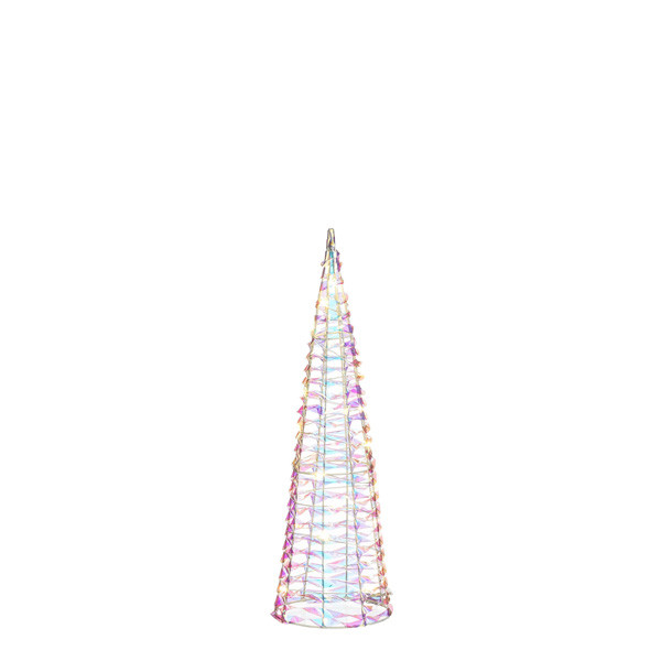 Luca Lighting Kerstkegel 40 cm | Multicolor | 3x AA | House of Seasons  LBB00059 - 1