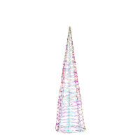 Luca Lighting Kerstkegel 50 cm | Multicolor | 3x AA | House of Seasons  LBB00057