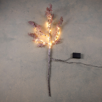 Kersttak | Extra warm wit | 30 lampjes | Roze | Luca Lighting LBB00168