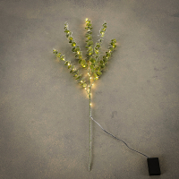 Kersttak | Extra warm wit | 50 lampjes | Groen | Luca Lighting LBB00163