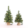 Luca Lighting Kunstkerstboom 30 cm | Norton | 10 lampjes | 28 Tips | Black Box Trees  LBB00126 - 3