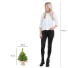 Luca Lighting Kunstkerstboom 30 cm | Norton | 10 lampjes | 28 Tips | Black Box Trees  LBB00126 - 4