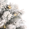 Luca Lighting Kunstkerstboom 45 cm | Dinsmore | Besneeuwd | 10 lampjes | 32 Tips | Black Box Trees  LBB00093 - 2