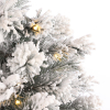 Luca Lighting Kunstkerstboom 60 cm | Dinsmore | Besneeuwd | 20 lampjes | 56 Tips | Black Box Trees  LBB00094 - 2