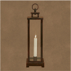 Luca Lighting Lantaarn Kaars | 40 x 12 cm | Warm Wit | Zwart LBB00272 - 1