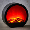 Led haard op batterijen | Vlameffect | 23 x 9 cm | Geschikt voor binnen | Luca Lighting